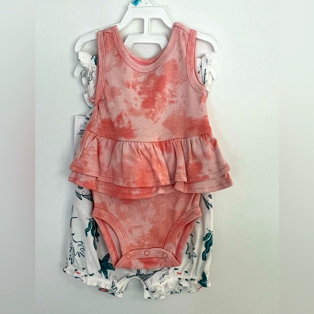 Carter’s Baby Girl Two Piece Set. 100% Cotton